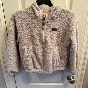 Patagonia Los Gatos Kids Fleece Pullover - Cream. Size Large